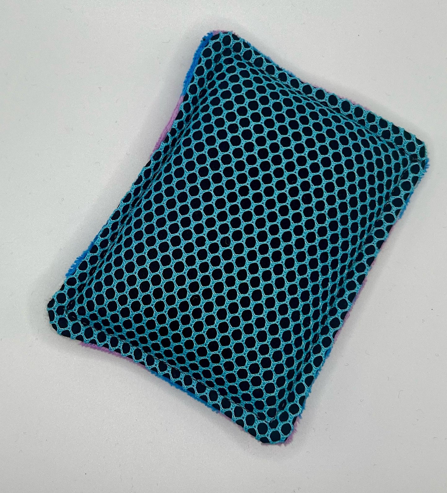 Bees on Pink Washable Sponge | Sustainable Dish Sponge