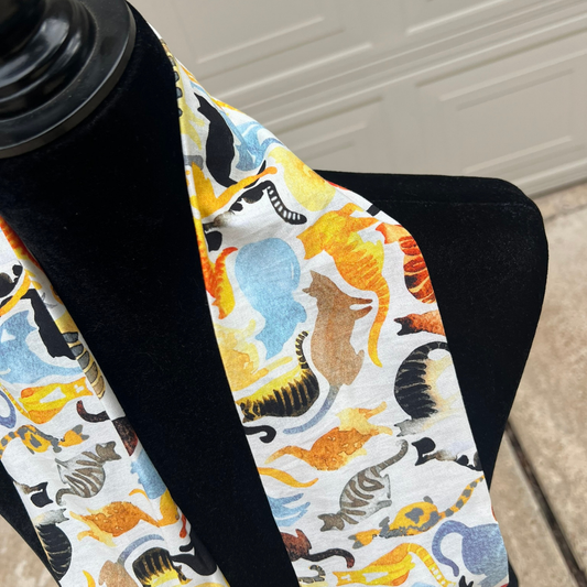 Cats Kitchen Scarf