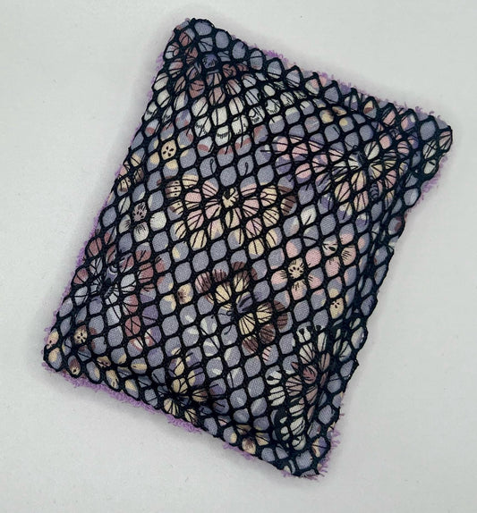 Purple Butterflies Washable Sponge | Sustainable Dish Sponge