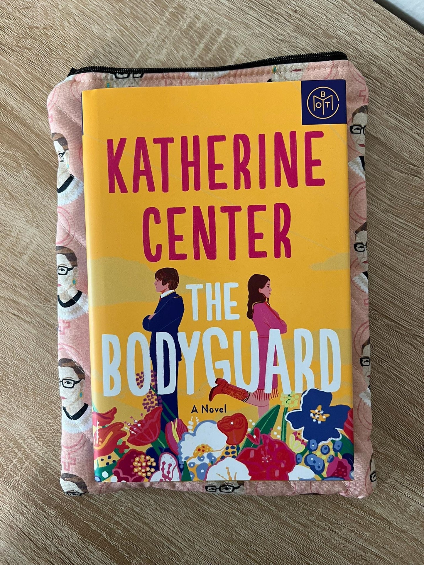 Ruth Bader Ginsburg Book Sleeve with Zipper