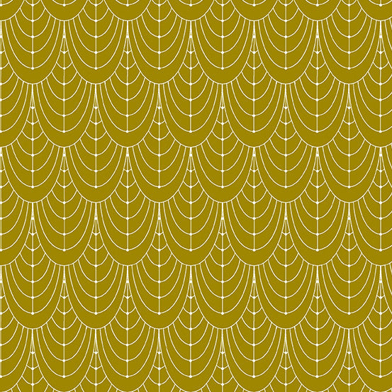 Century Prints - Deco by Giucy Giuce Curtains Brass