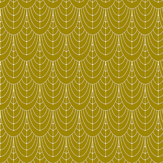 Century Prints - Deco by Giucy Giuce Curtains Brass