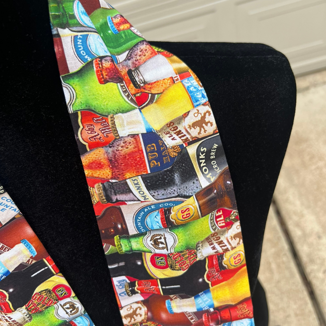 Beer Bottle Kitchen Scarf
