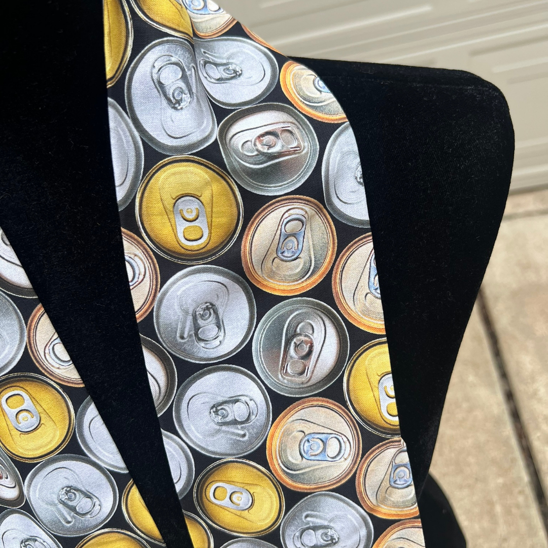 Beer Cans Kitchen Scarf