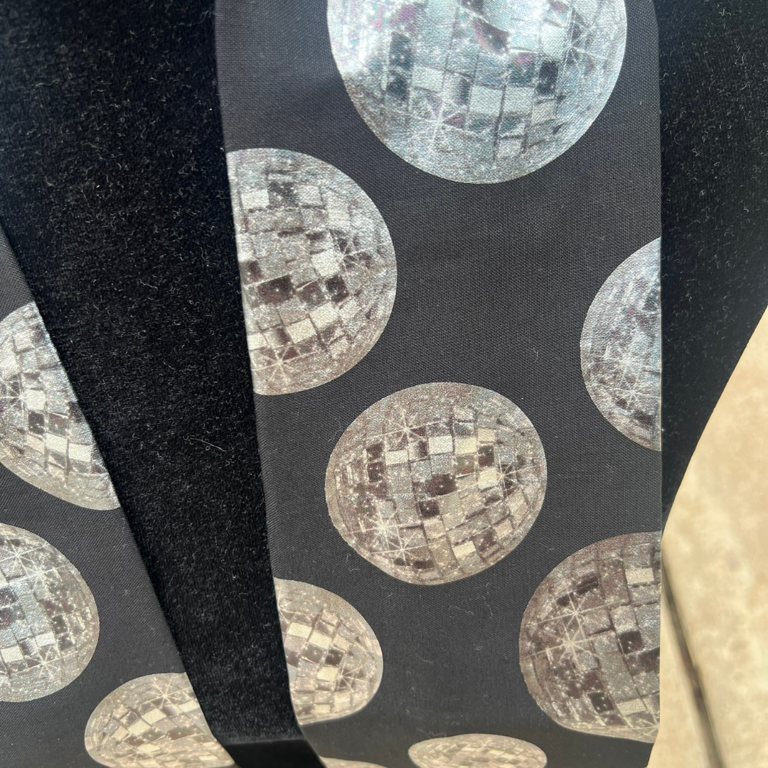 Disco Balls Kitchen Scarf