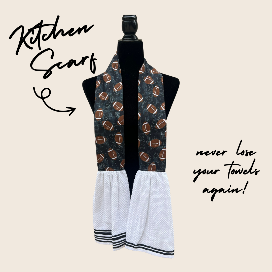Football Kitchen Scarf