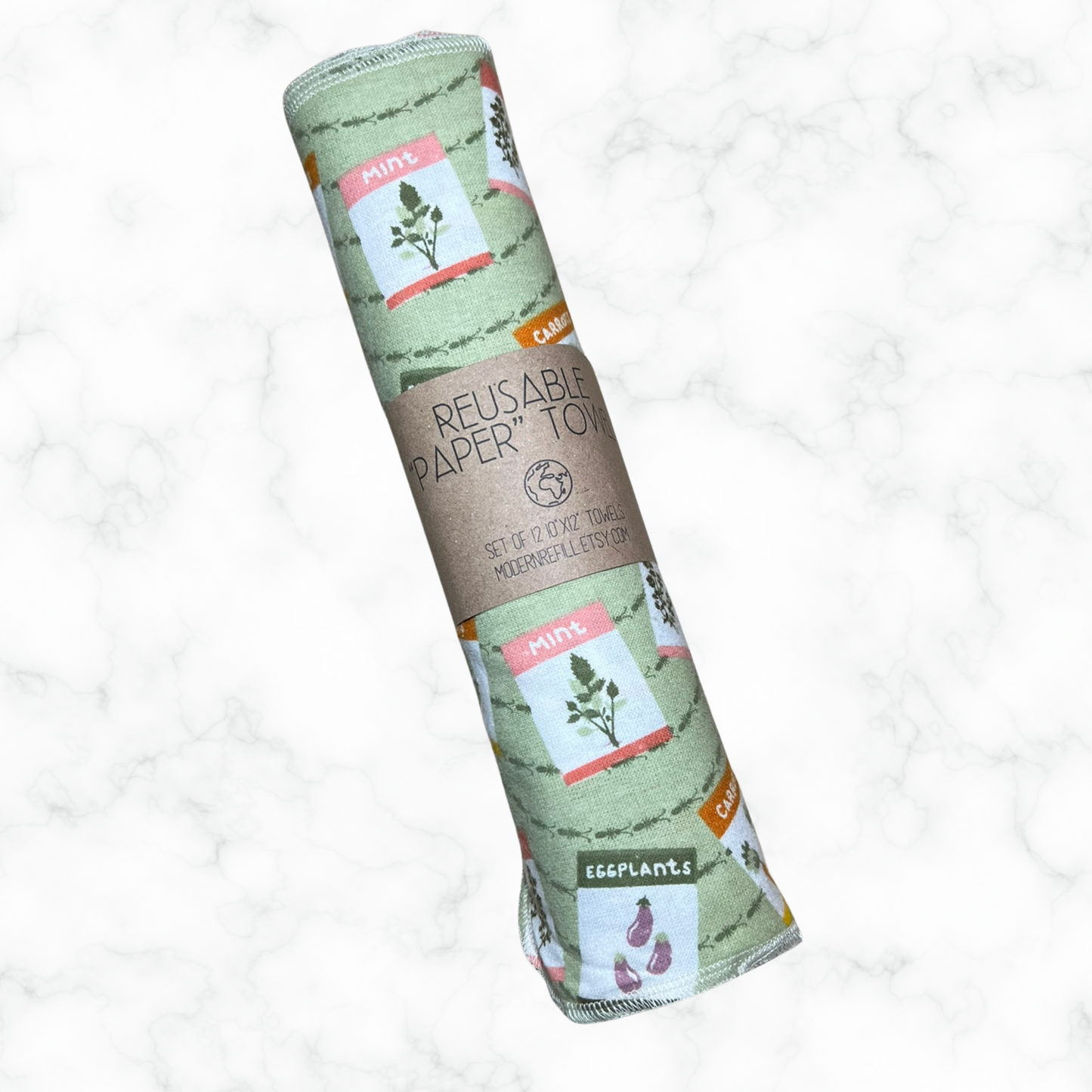 Reusable Paper Towels - Seed Packets