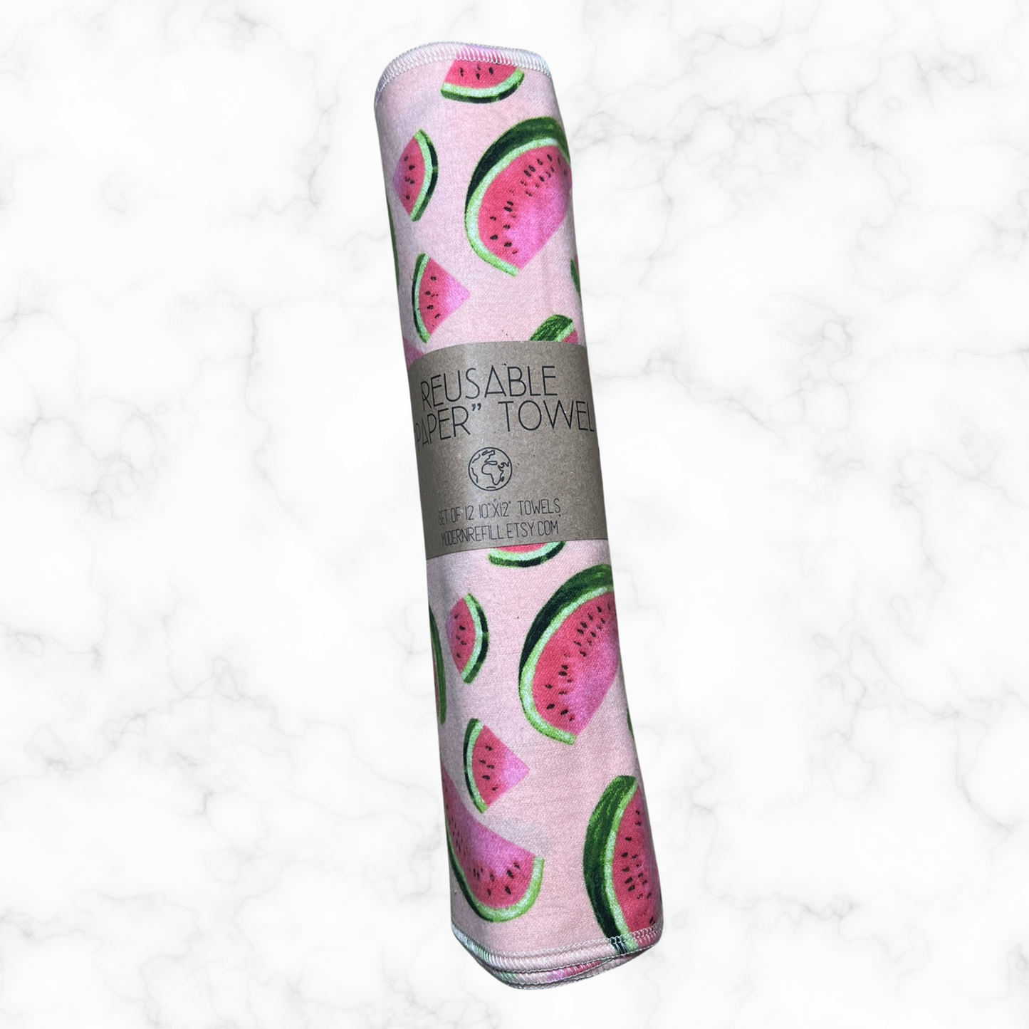 Reusable Paper Towels - Watermelons