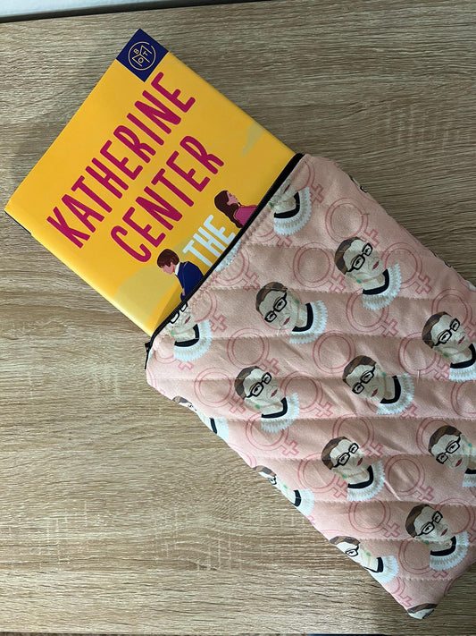 Ruth Bader Ginsburg Book Sleeve with Zipper